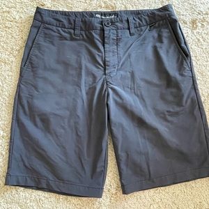 Grey/blue Travis Mathew shorts